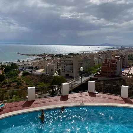 3 Chambres, Piscine Et Vue Santa Pola